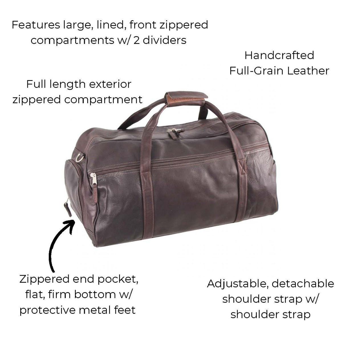Convention Leather Bag - Image 3
