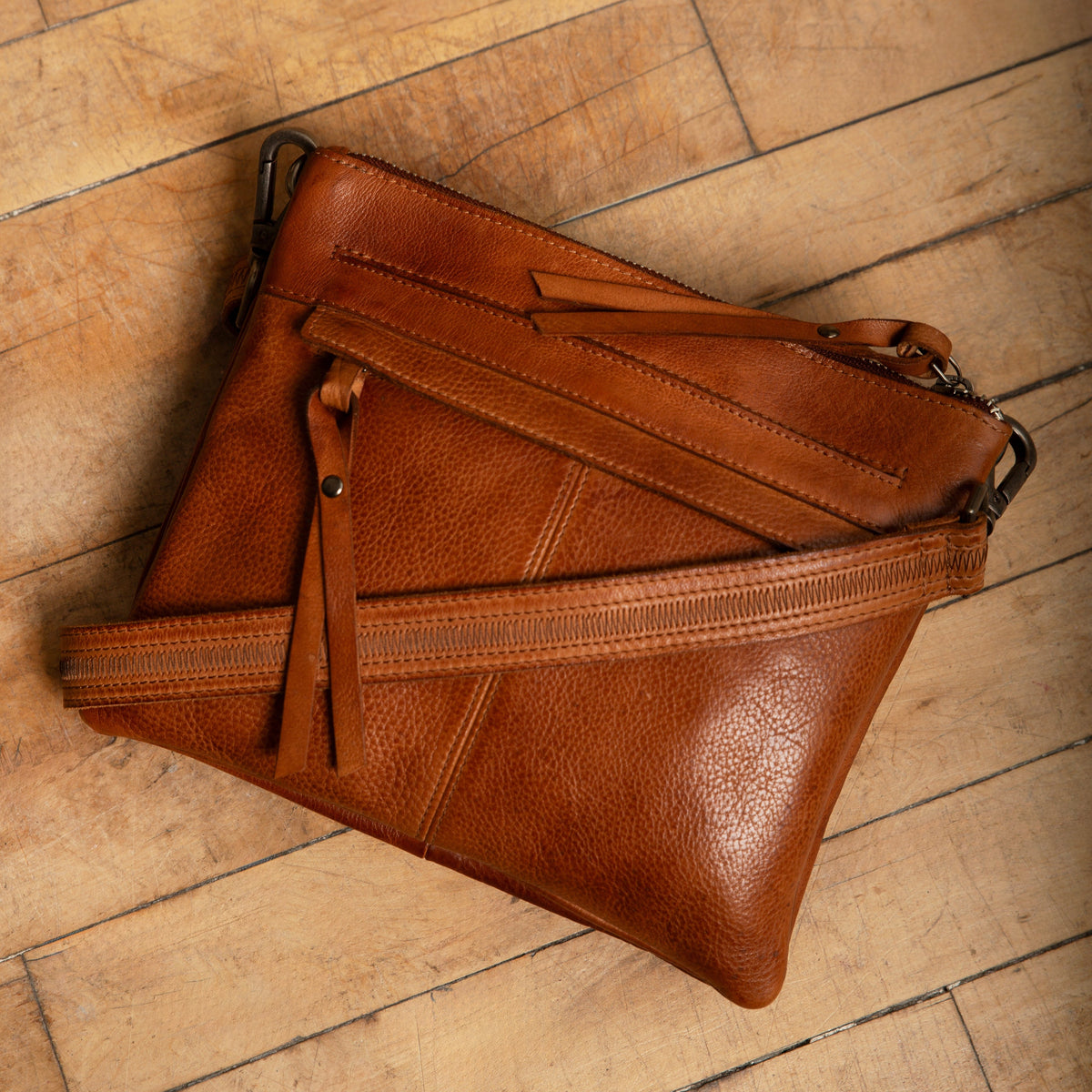 Jett Leather Crossbody - Image 2