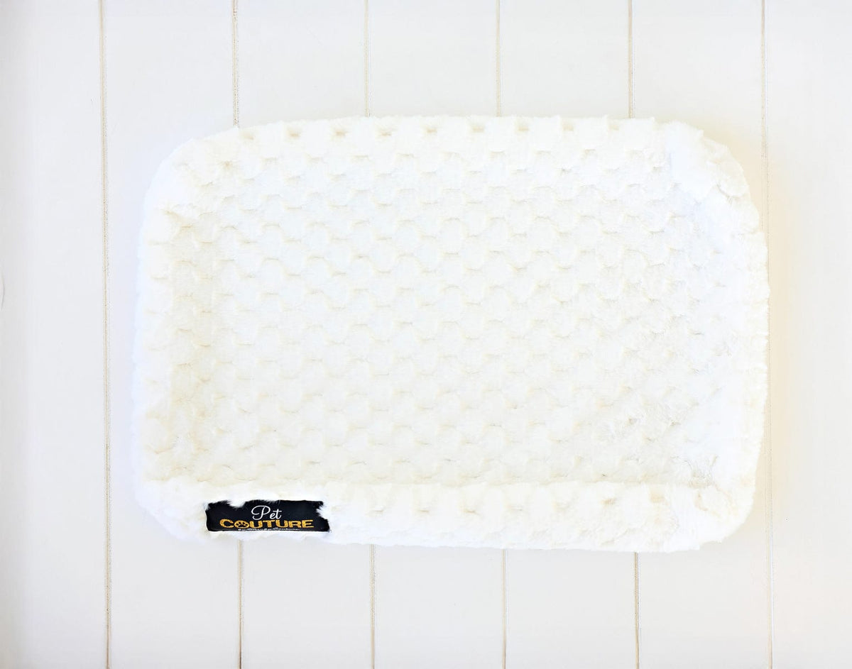 Cream Honeycomb Pet Crate Pad COVER ONLY - Image 2