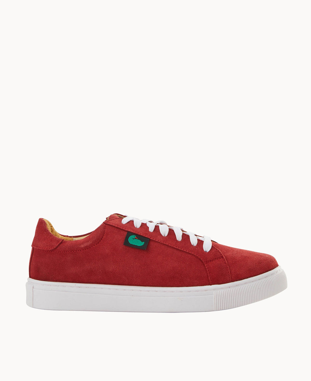 Women's Suede Low Top - Red