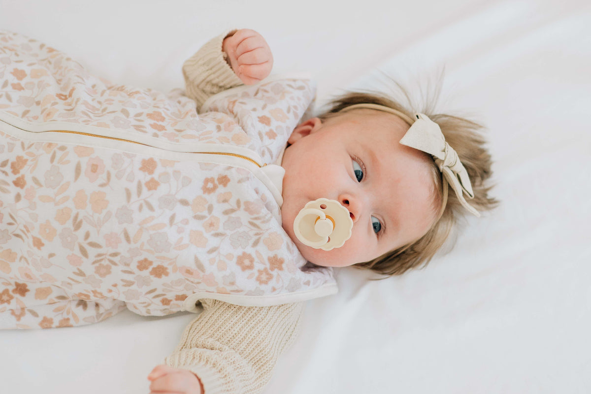 Dainty Floral Wearable Minky Blanket - Image 2