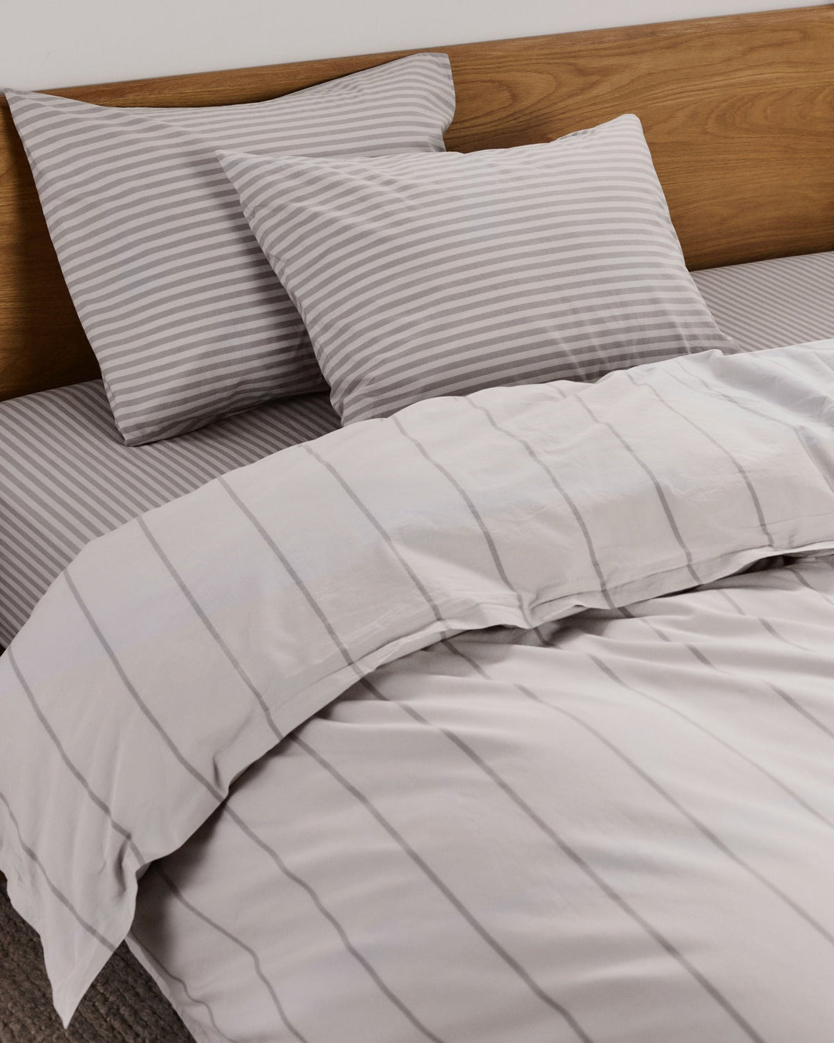 Percale Venice Set - Pebble Stripe F/Q - Image 2