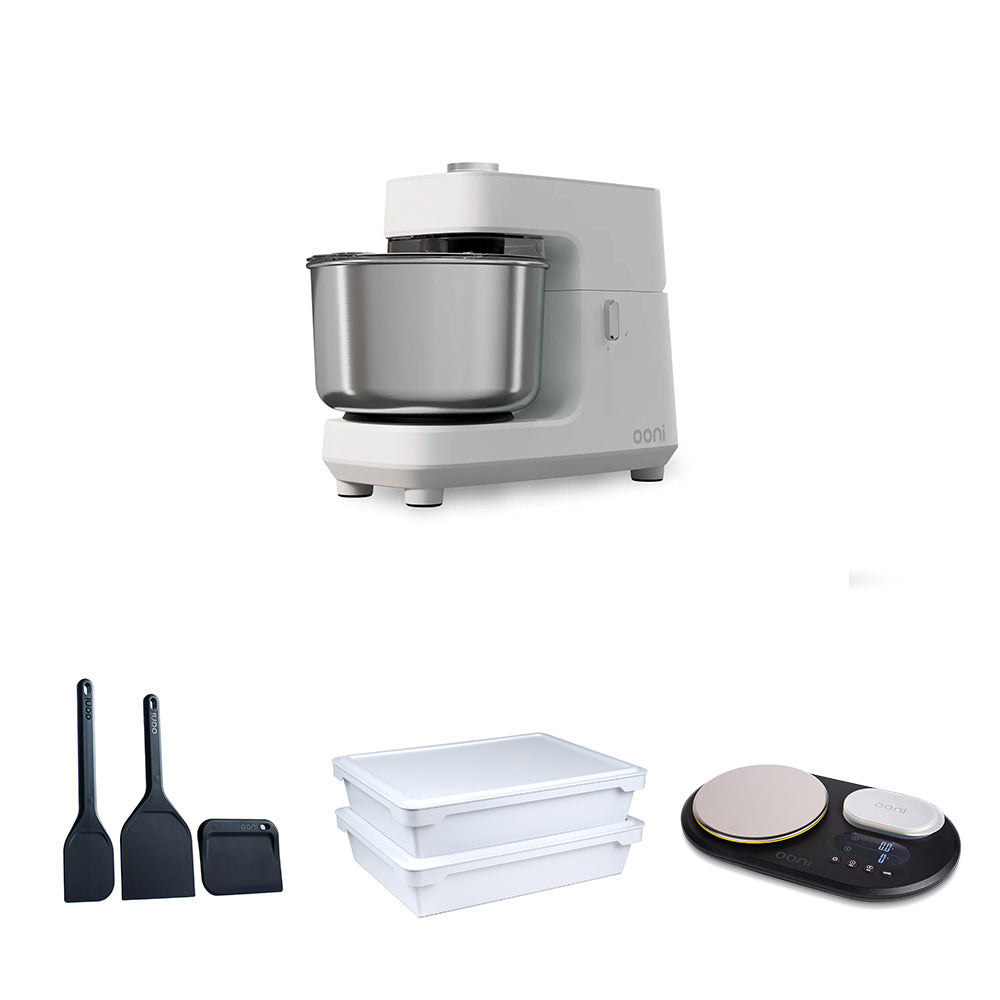 Ooni Halo Core Dough Preparation Bundle - Polar White