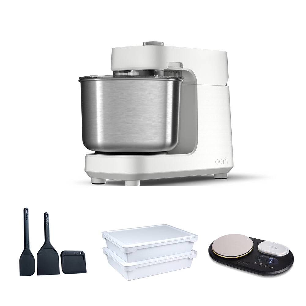 Ooni Halo Pro Dough Ball Maker Bundle - Polar White