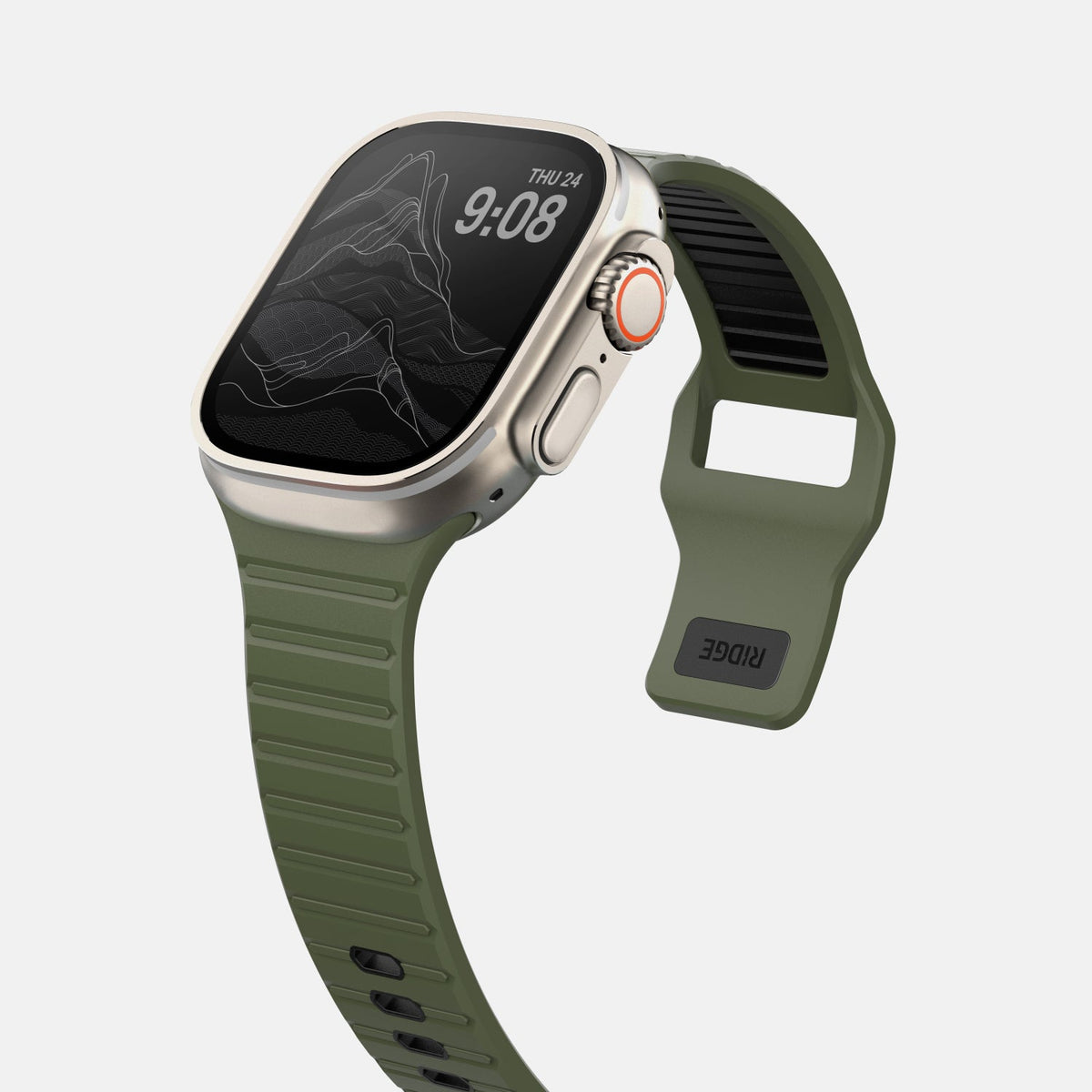 Everyday Watch Strap - Ultra/46mm - Matte Olive - Image 4