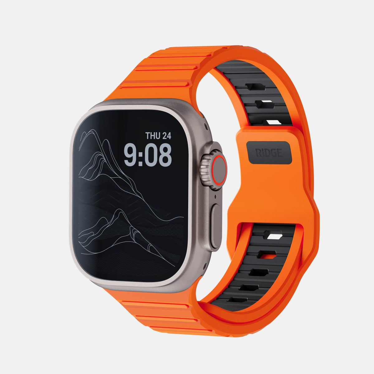 Everyday Watch Straps - Ultra/46mm - Basecamp Orange - Image 2