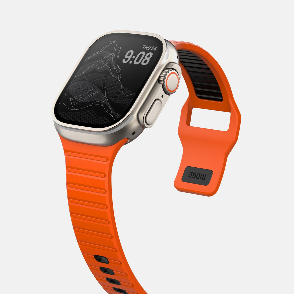 Everyday Watch Straps - Ultra/46mm - Basecamp Orange - Image 4