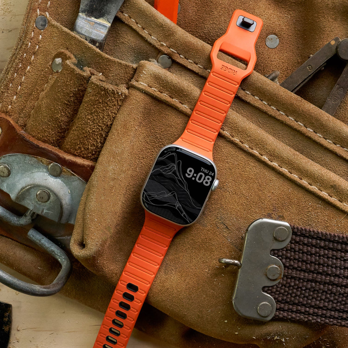 Everyday Watch Straps - 41/42mm - Basecamp Orange - Image 6