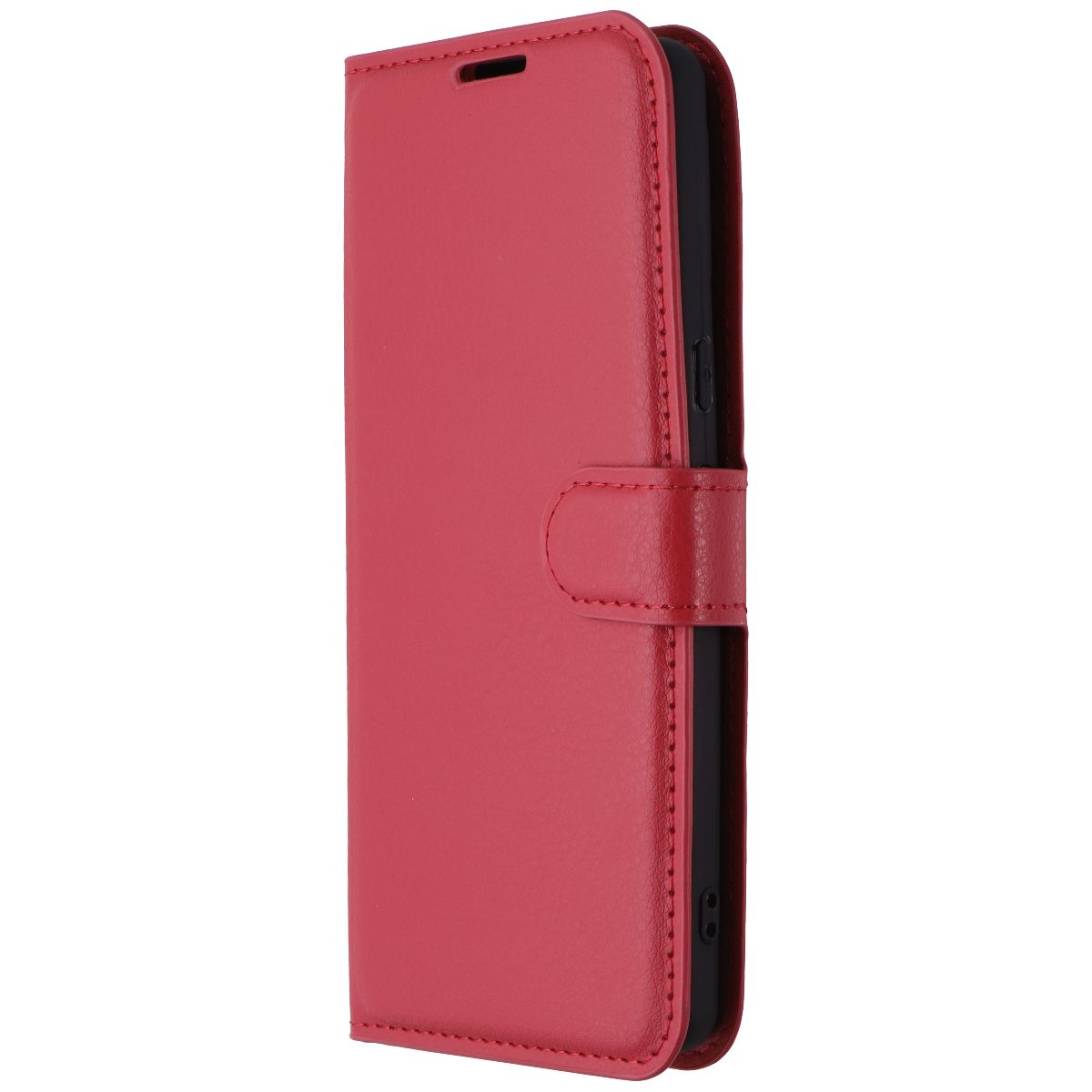 Generic Faux Leather Folio Case for Google Pixel 7 - Red - New - Image 2