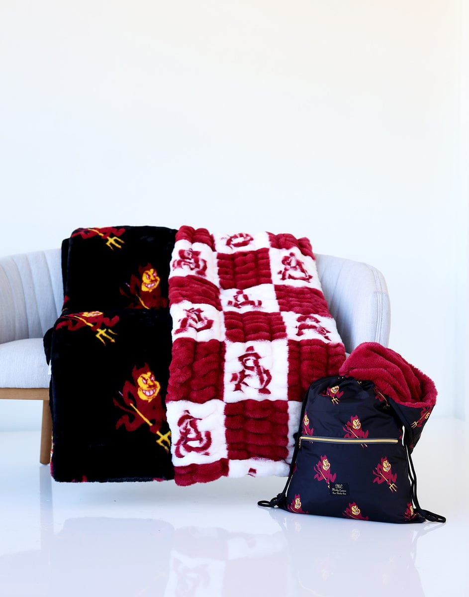 Arizona State Sun Devils Blanket - Lush - Image 2