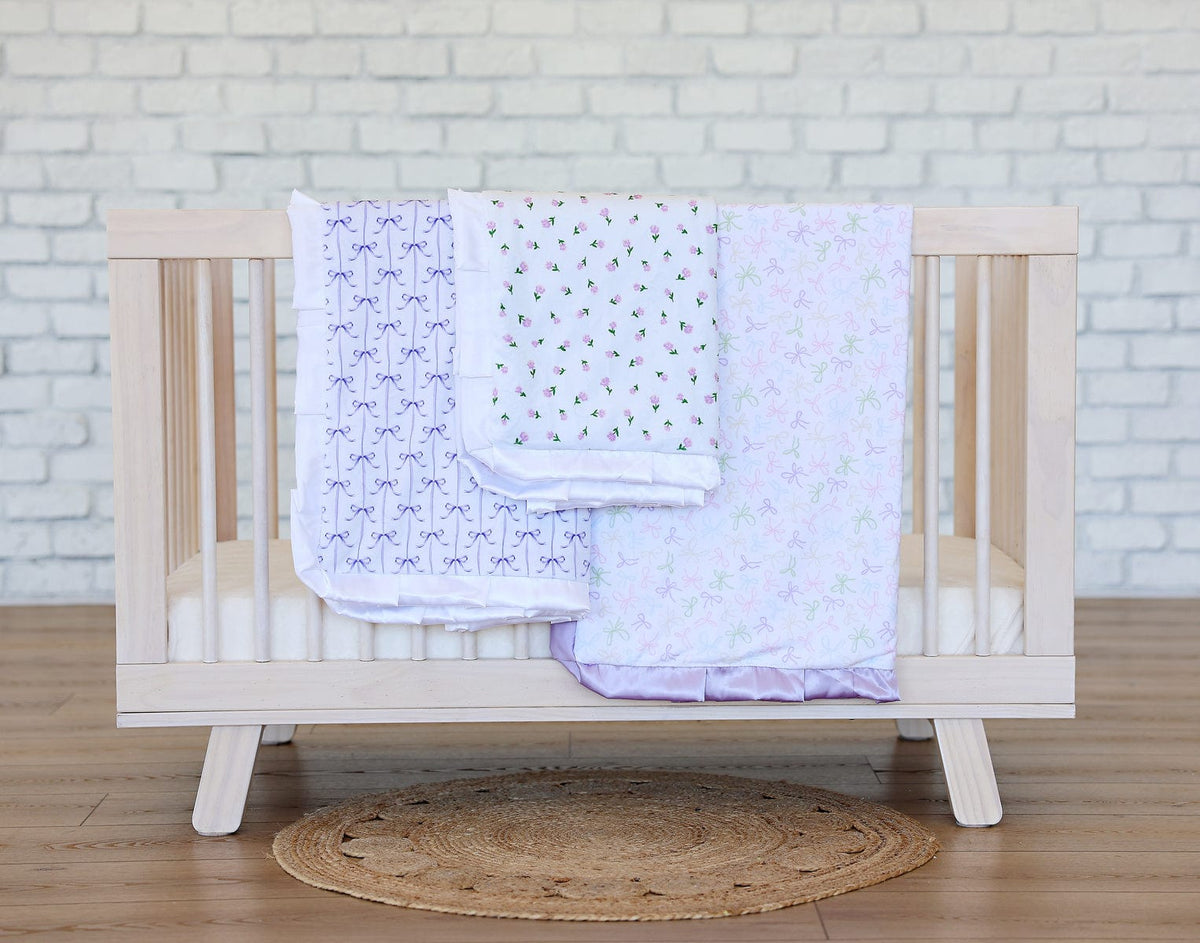 Lilac Ribbon Blanket - Image 2