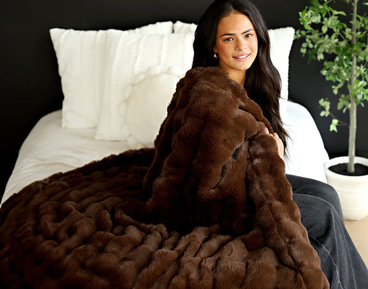 Ultra Cloud Hot Chocolate Blanket - Image 3