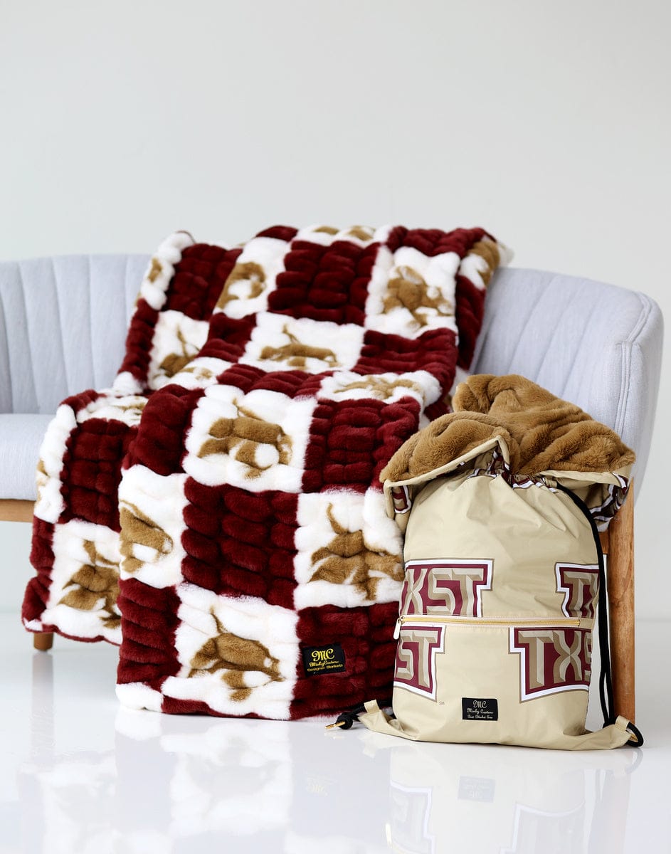 Texas State Bobcats Blanket - Hugs - Image 2