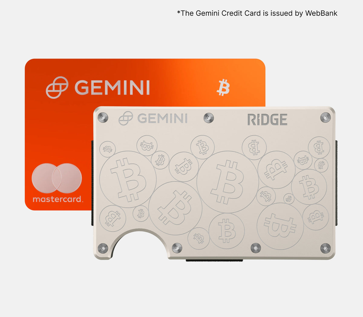 Ridge Wallet - Gemini BTC - White - Image 3