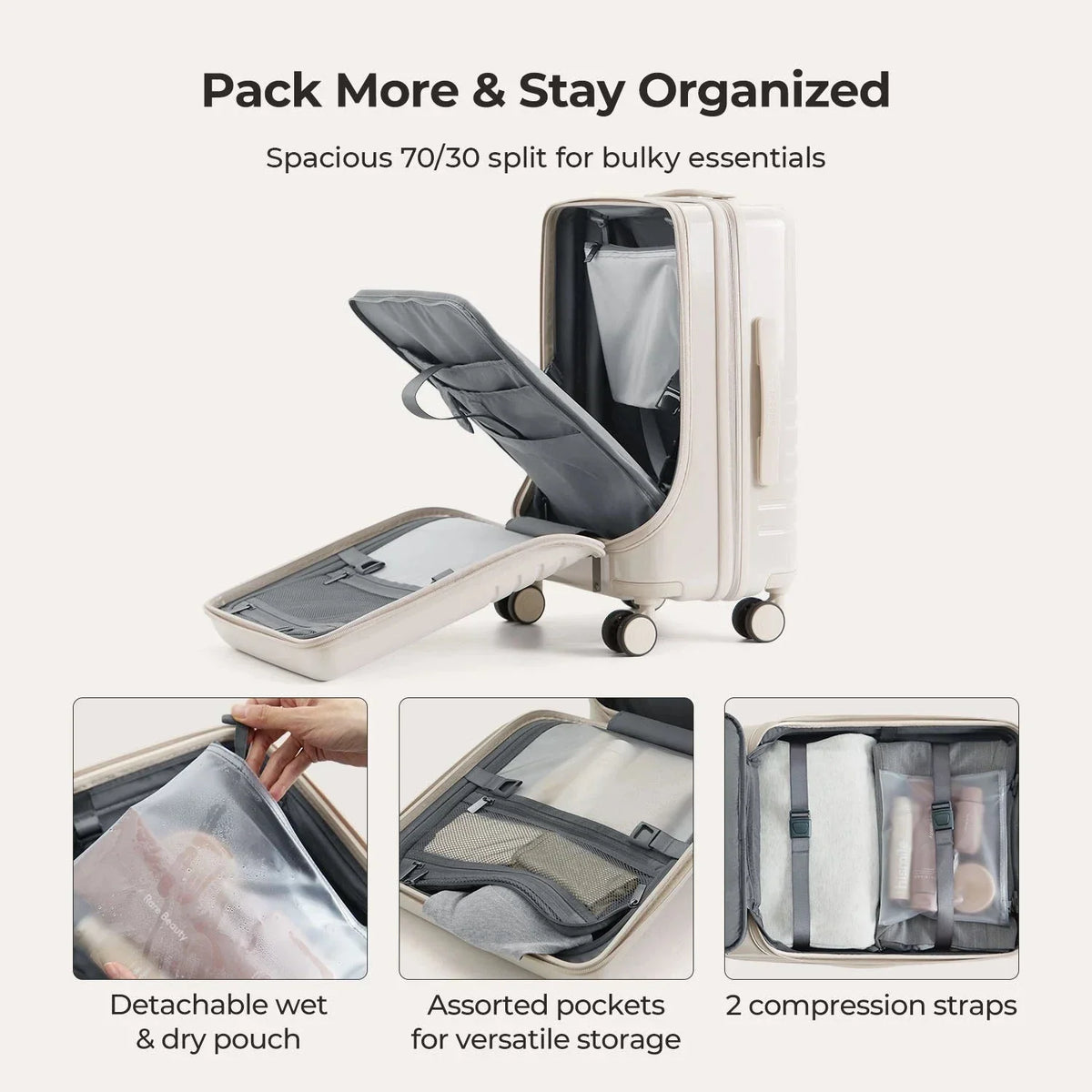 Getaway 20'' Carry-on: Front-Opening - Image 22