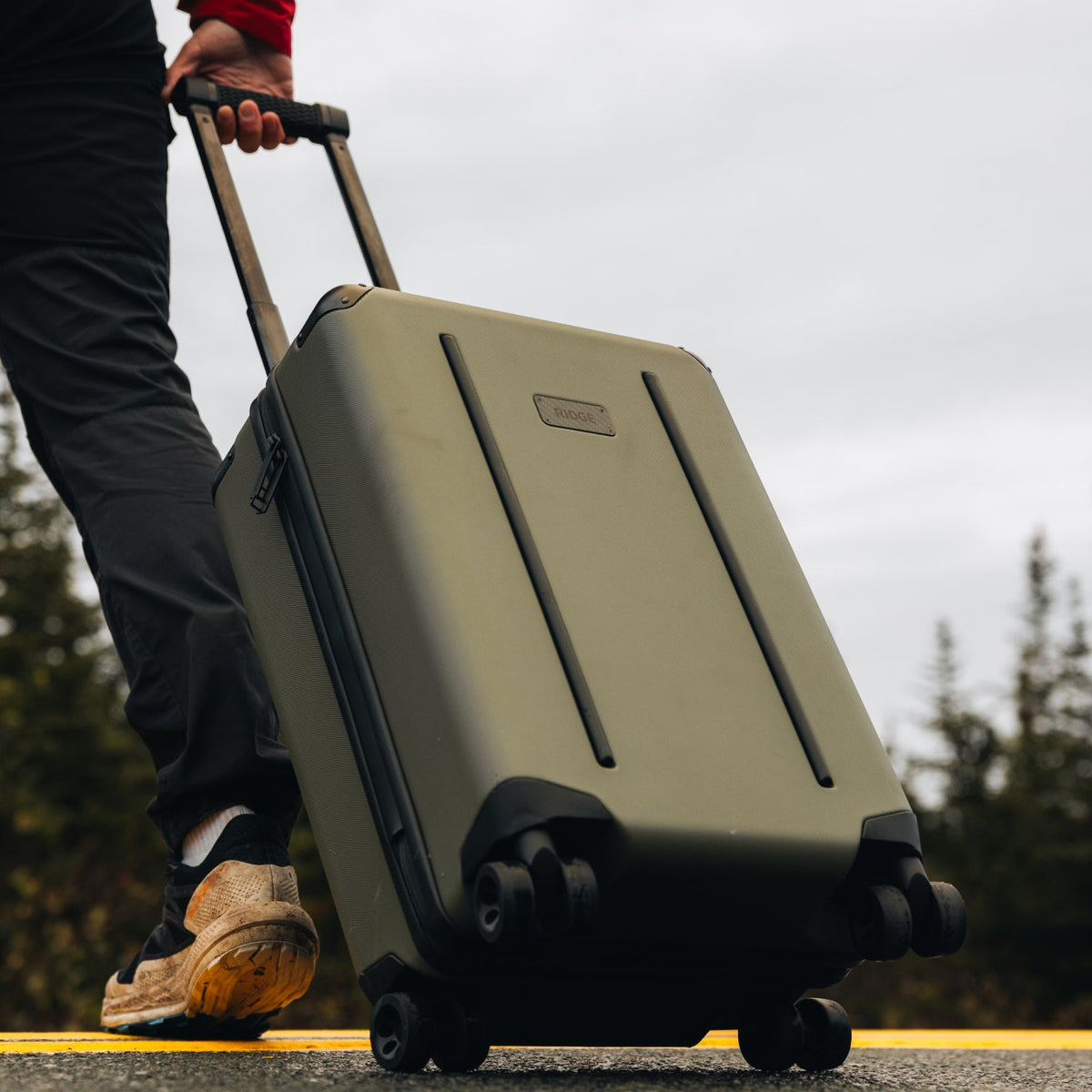 Ridge Carry-On Matte Olive - Image 14