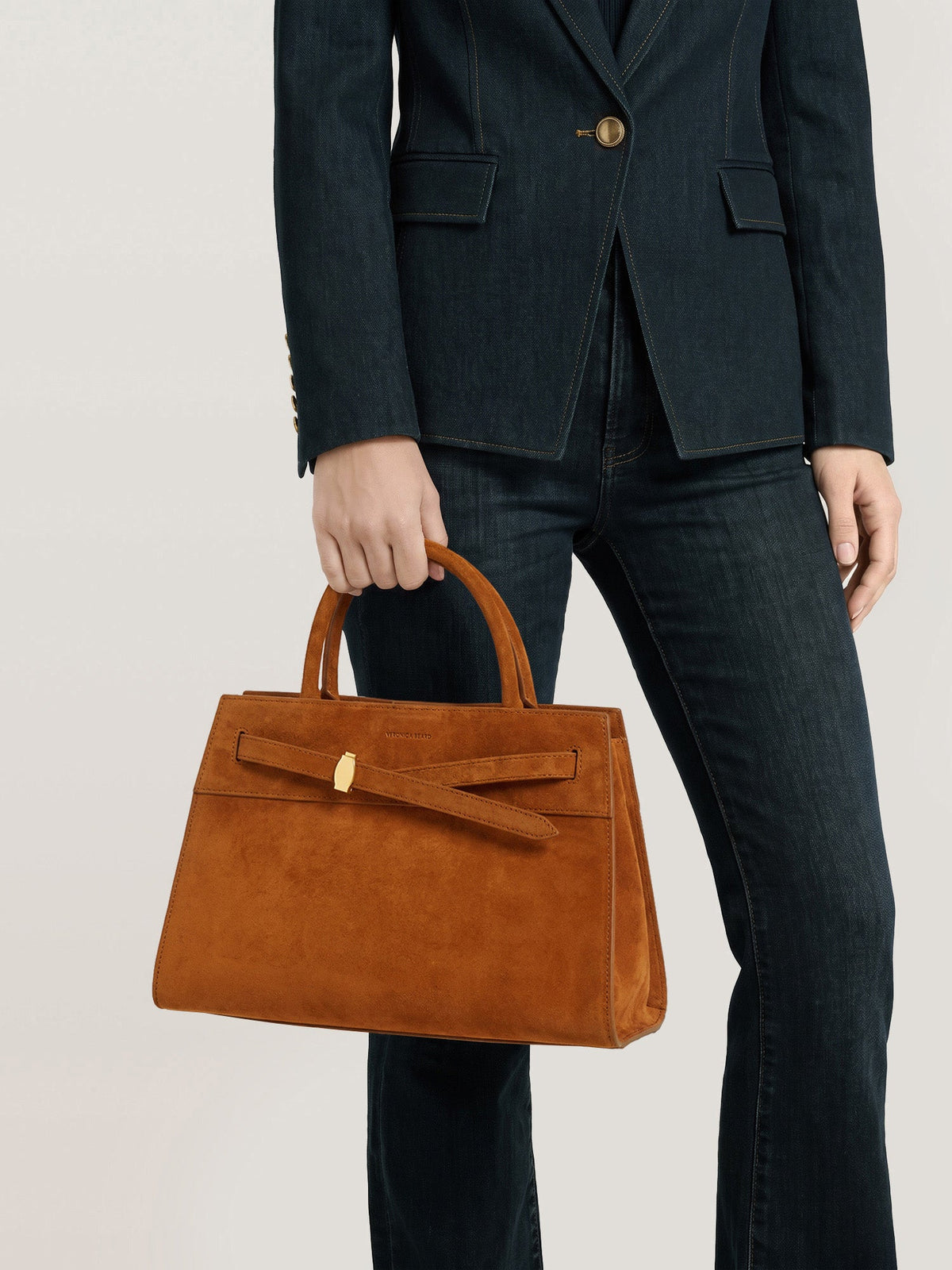 Veronica Beard Suede Dash Bag - Image 2