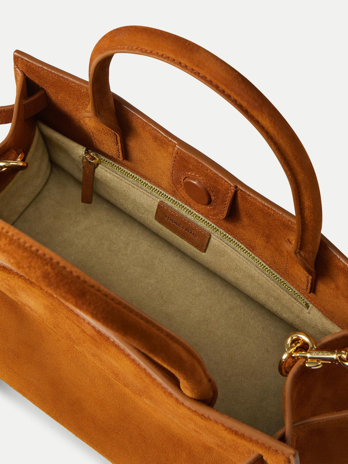 Veronica Beard Suede Dash Bag - Image 4