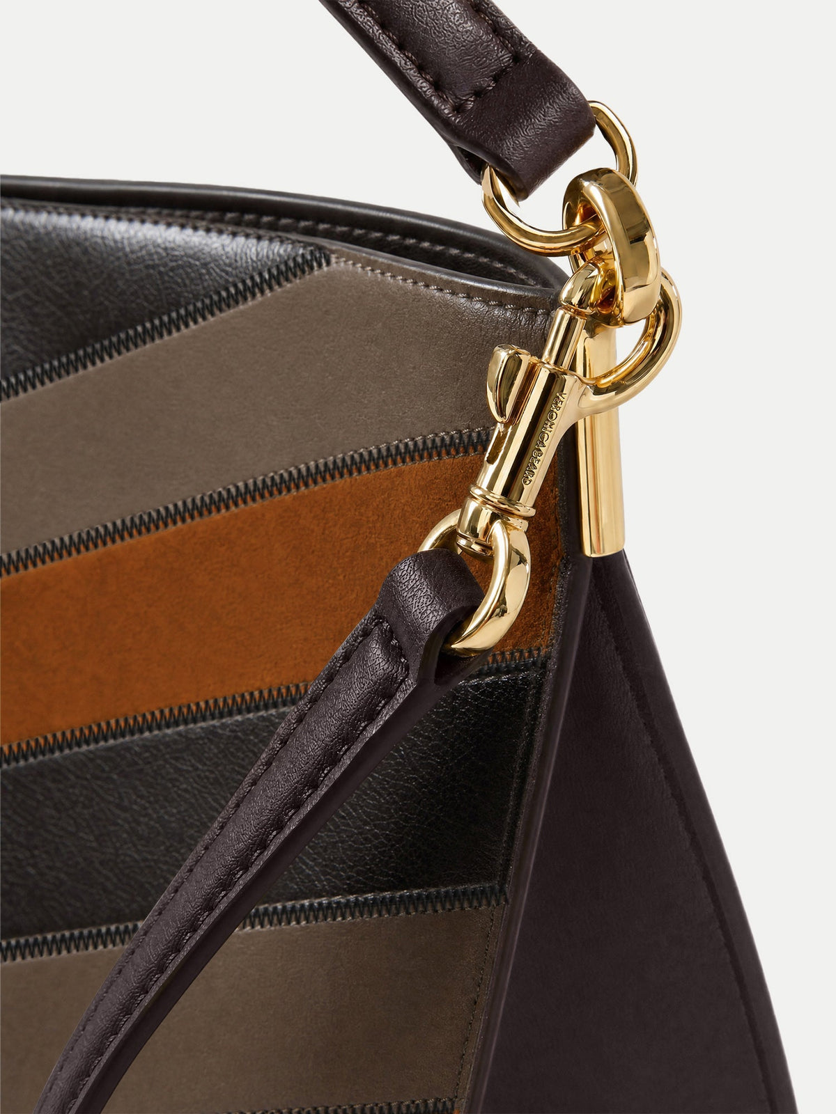 Chevron Vida Shoulder Bag - Image 2