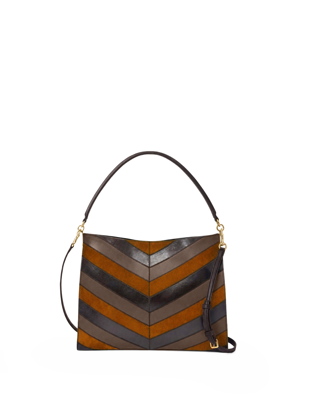 Chevron Vida Shoulder Bag - Image 5