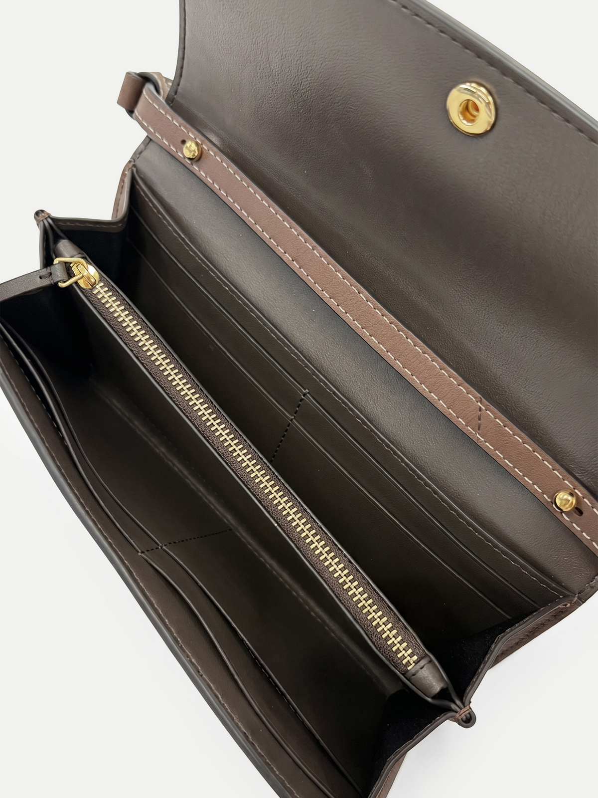 Leather Crossbody Wallet - Image 4
