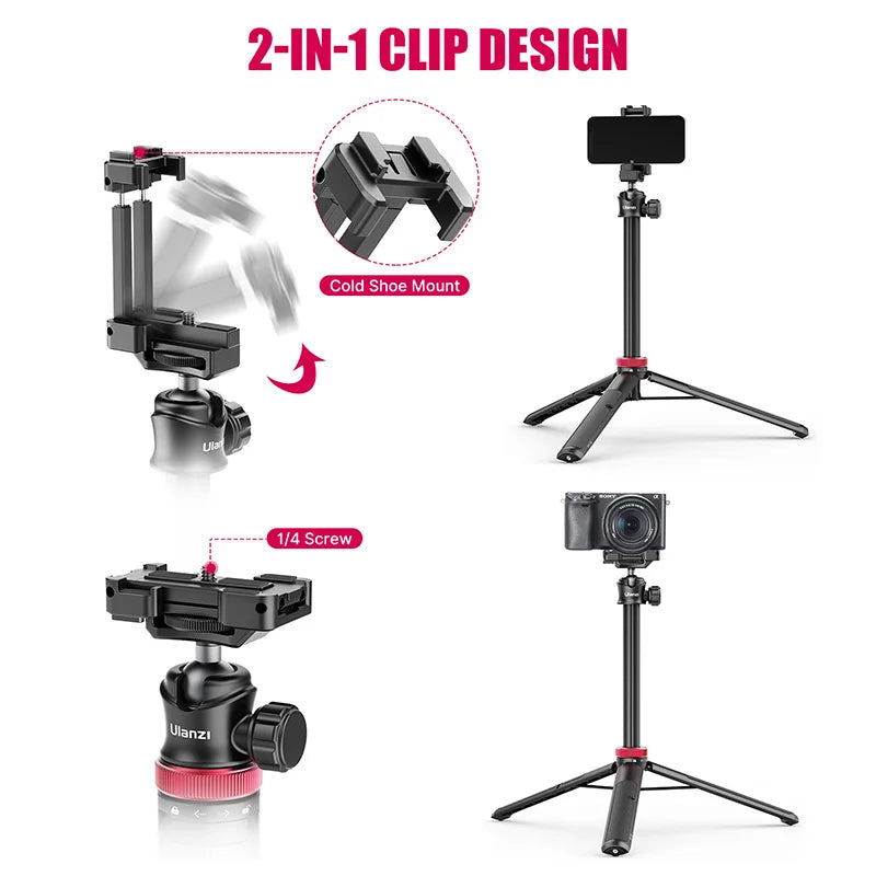 Ulanzi MT-44 Extendable Tripod Stand 42" - Image 2
