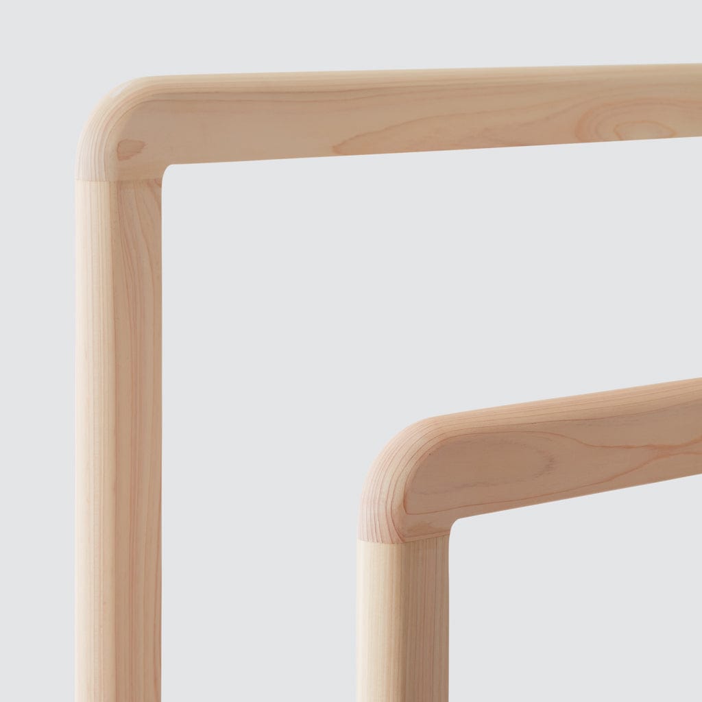 Hinoki Wood Standing Rack - Image 6