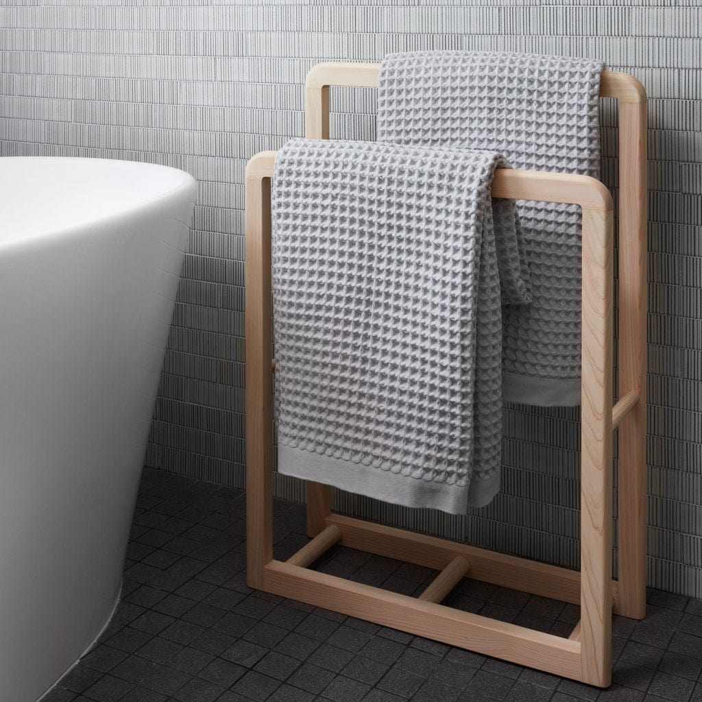 Hinoki Wood Standing Rack - Image 2