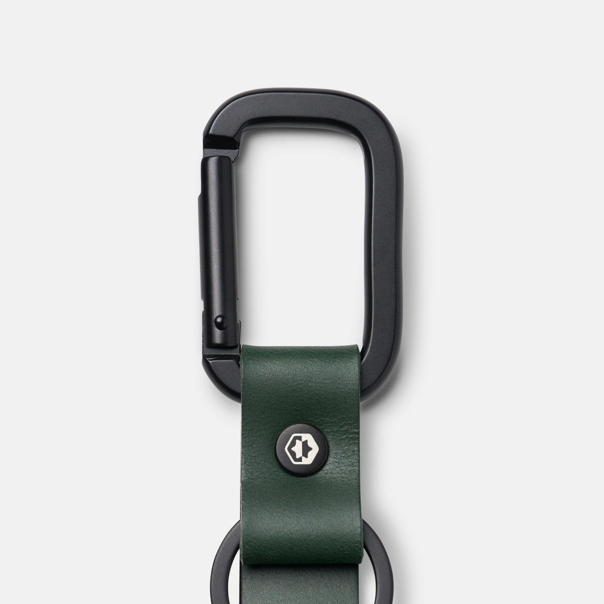 Everyday Keychain - Hunter Green Leather - Image 3