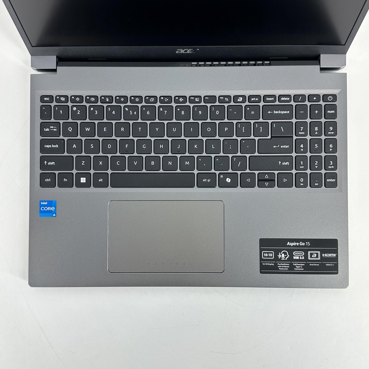 Acer Aspire Go 15 15 Gray 1.3 GHz Intel Core i5 13th Gen. 8GB RAM 256GB Solid State Drive - Image 2