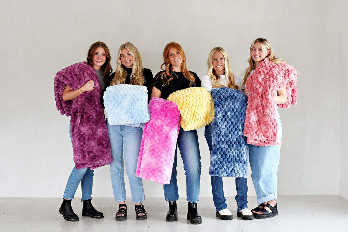 Belgian Waffle Blueberry Blanket - Image 5
