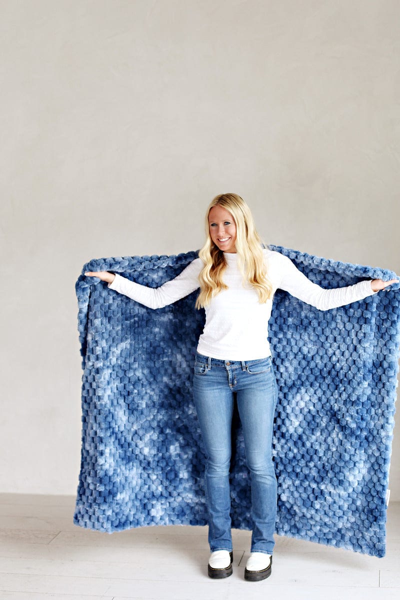 Belgian Waffle Blueberry Blanket - Image 4