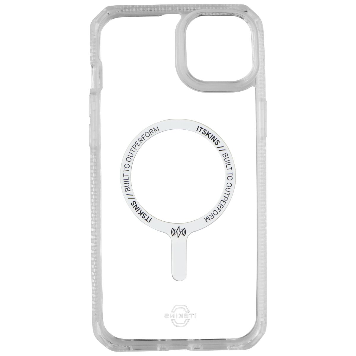 ITSKINS Hybrid_R Clear Series for iPhone 14 Plus - Transparent - New - Image 3