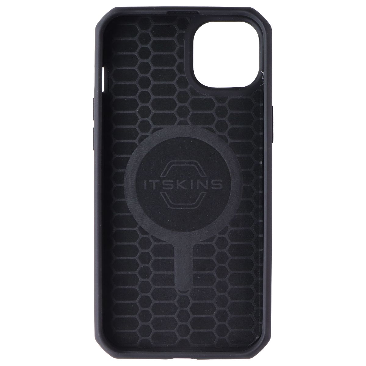 ITSKINS Hybrid_R // Silk Case for MagSafe for Apple iPhone 14 Plus - Black - New - Image 3