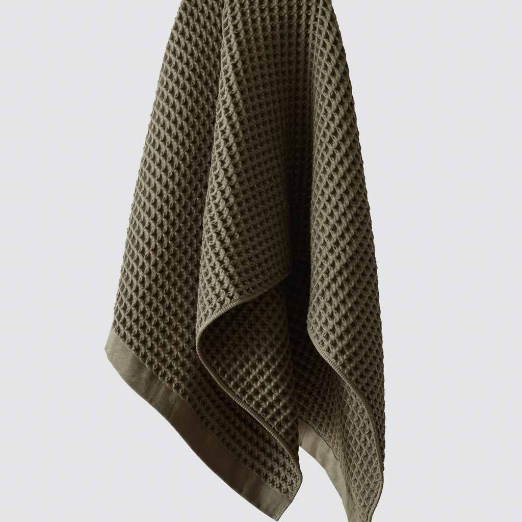 Imabari Waffle Towels - Olive