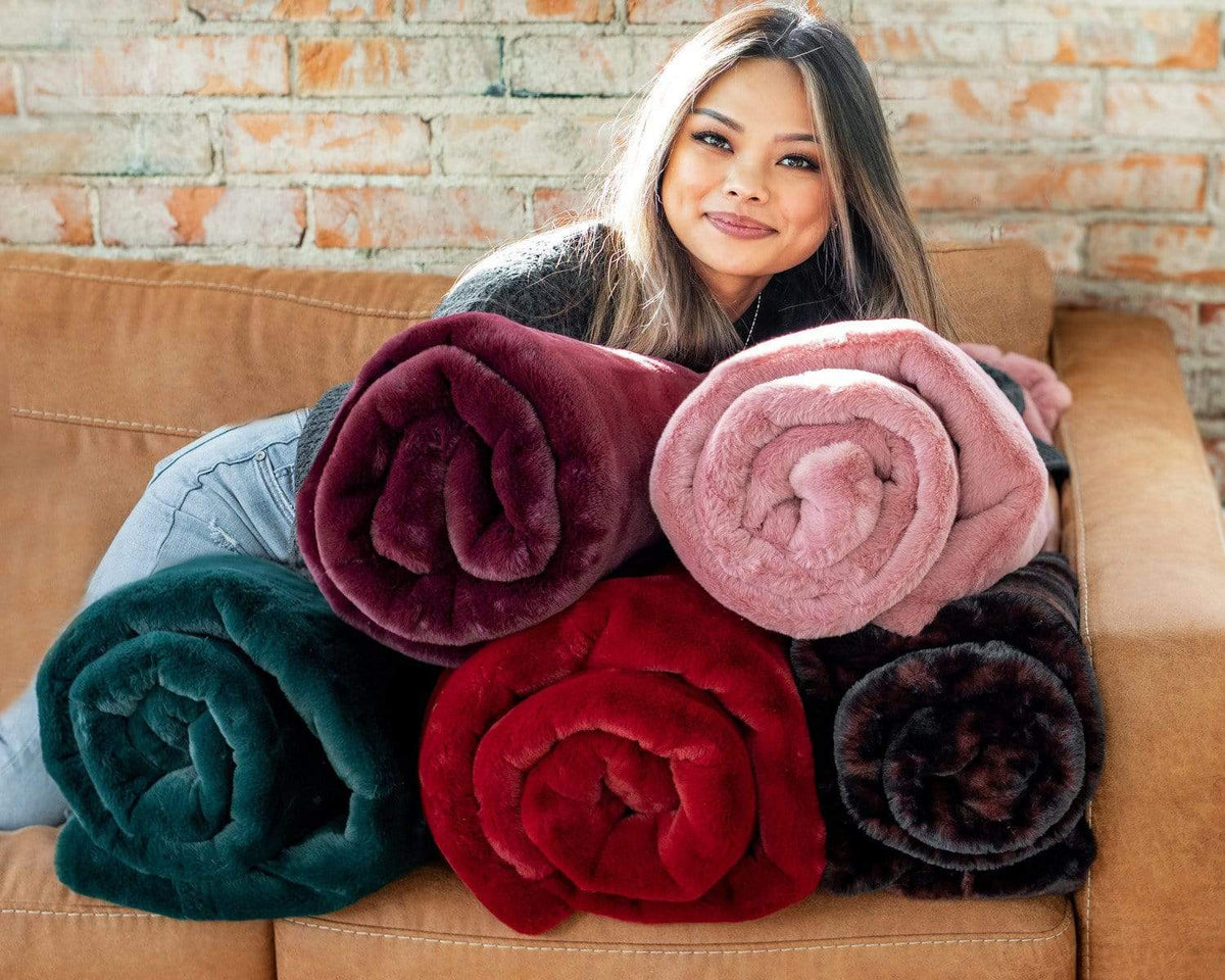 Lush Wine Blanket - Image 4