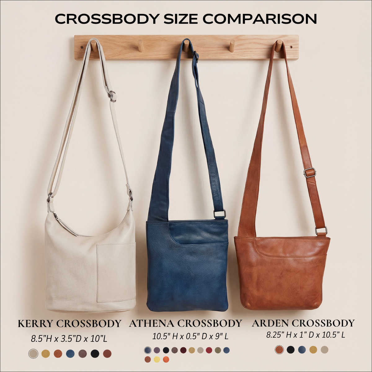 Kerry Leather Crossbody Bag - Image 3