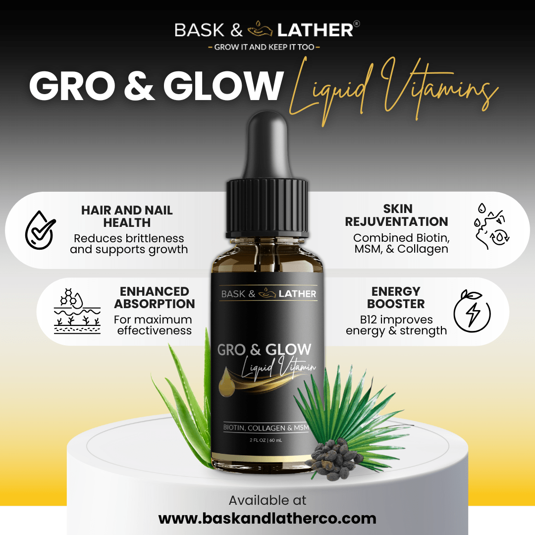 Gro & Glow Liquid Vitamins - 2 Month Supply! - Image 2