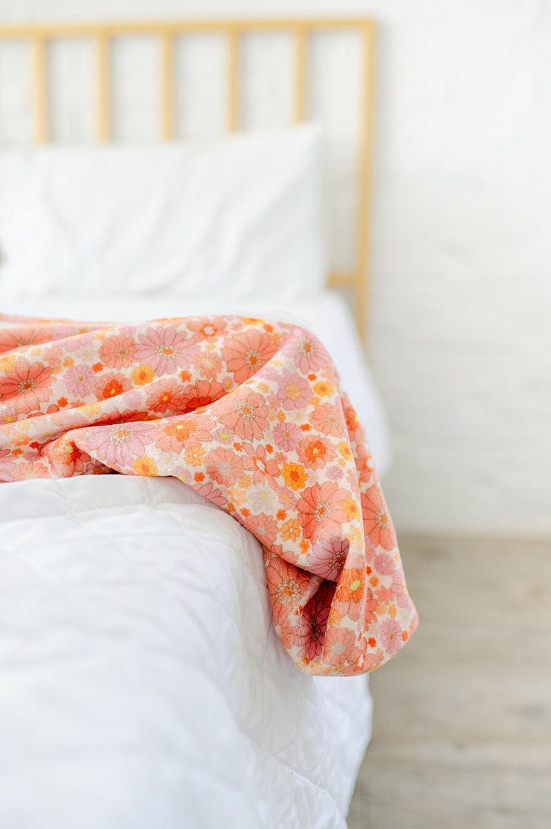 Boho Floral Wearable Minky Blanket - Image 10