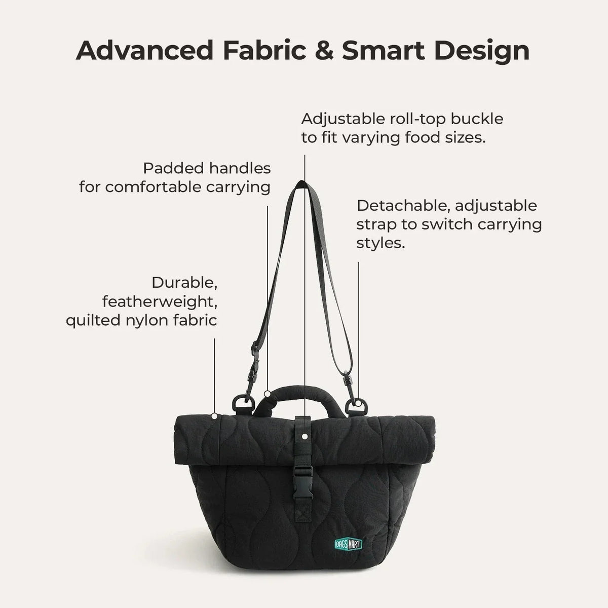 (FREE GIFT) Paz Roll Top Lunch Bag - Image 20