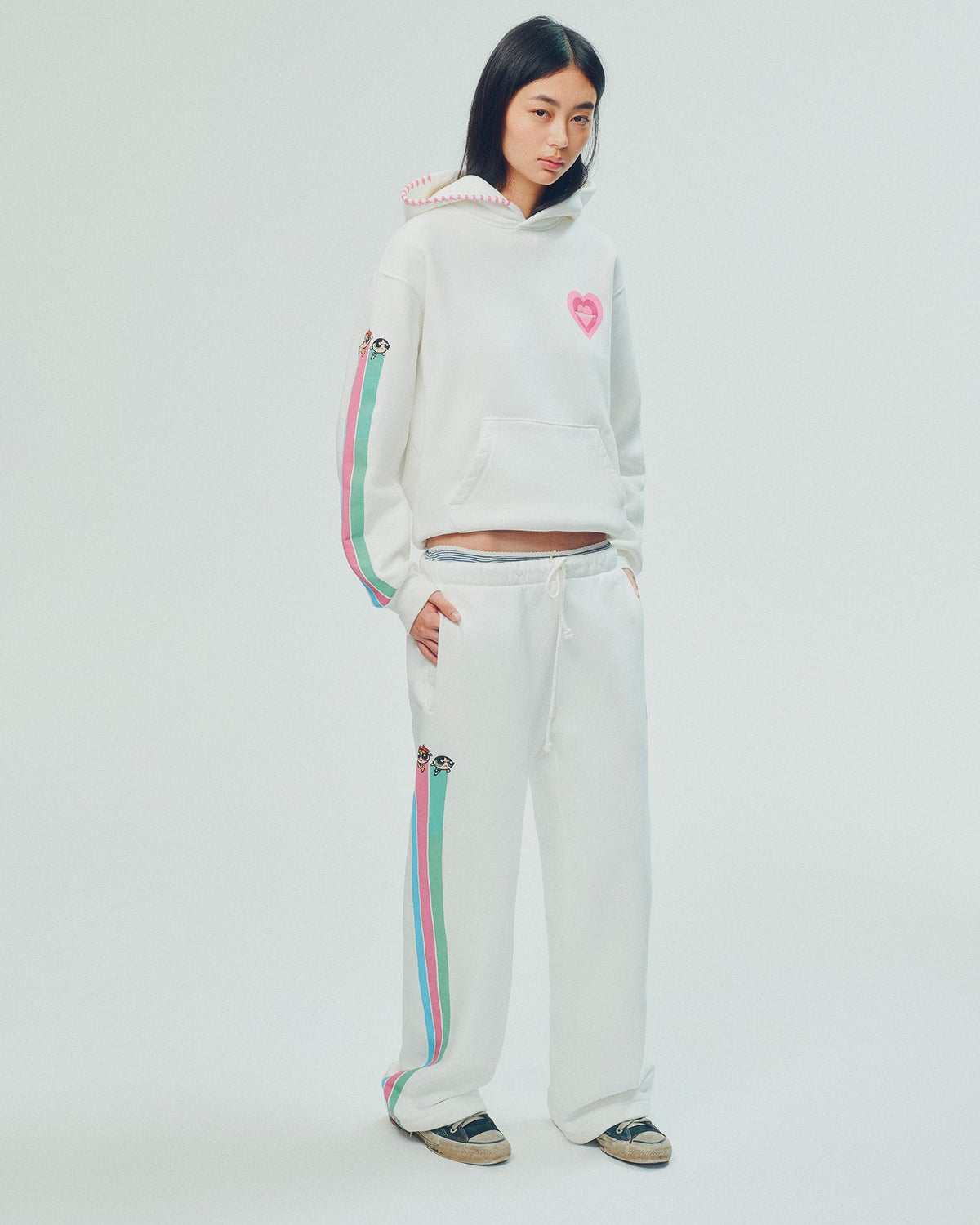 The Powerpuff Girls Heart Hoodie - Image 4
