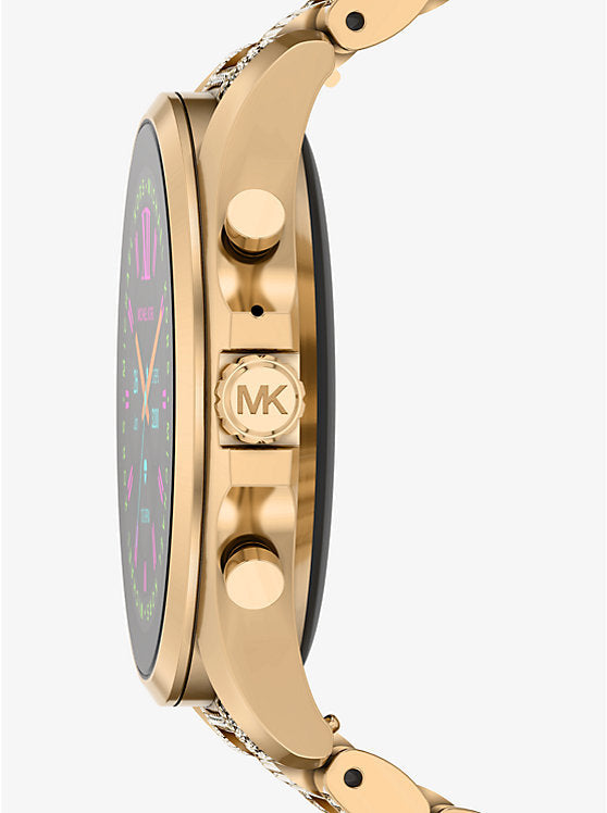 Michael Kors Gen 6 Bradshaw Pave 44mm Gold-tone Stainless Steel - Image 2