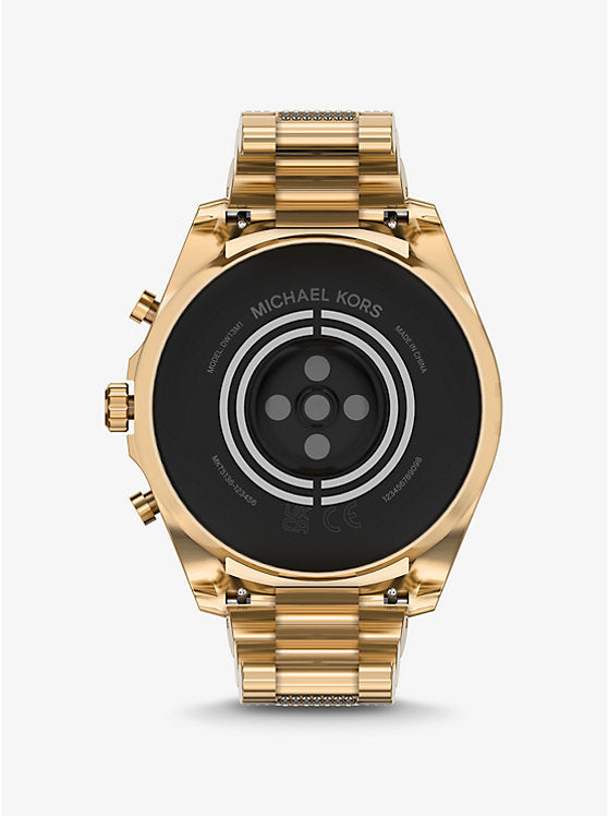 Michael Kors Gen 6 Bradshaw Pave 44mm Gold-tone Stainless Steel - Image 4