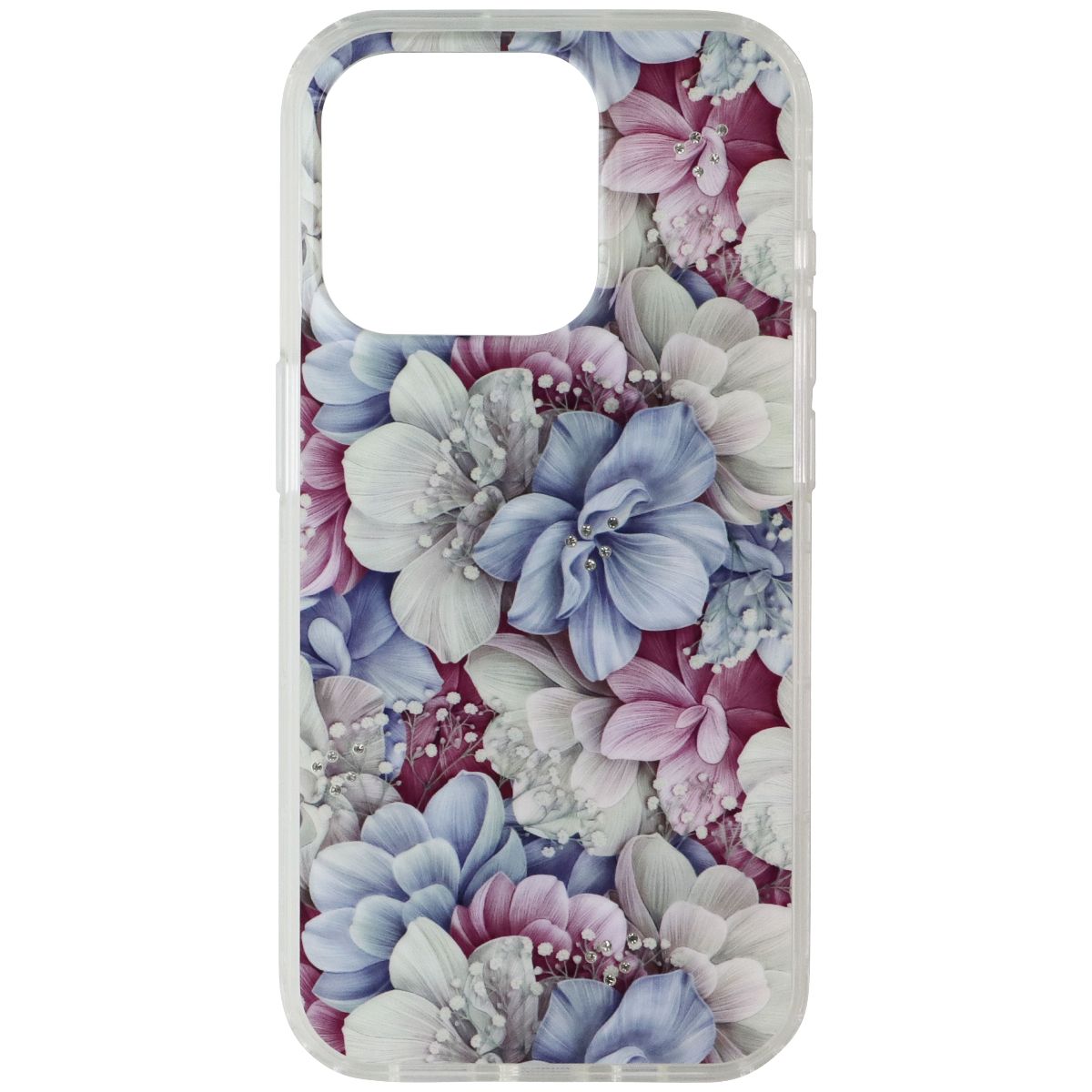 MyBat Pro Mood Series Case for MagSafe for iPhone 15 Pro - Petals and Pearls - New - Image 2
