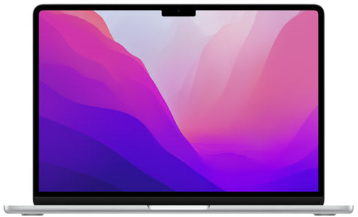 Apple MacBook Air 13 2022 Silver 3.49 GHz M2 8-Core CPU 24GB Unified Memory 2TB Solid State Drive 8-Core GPU