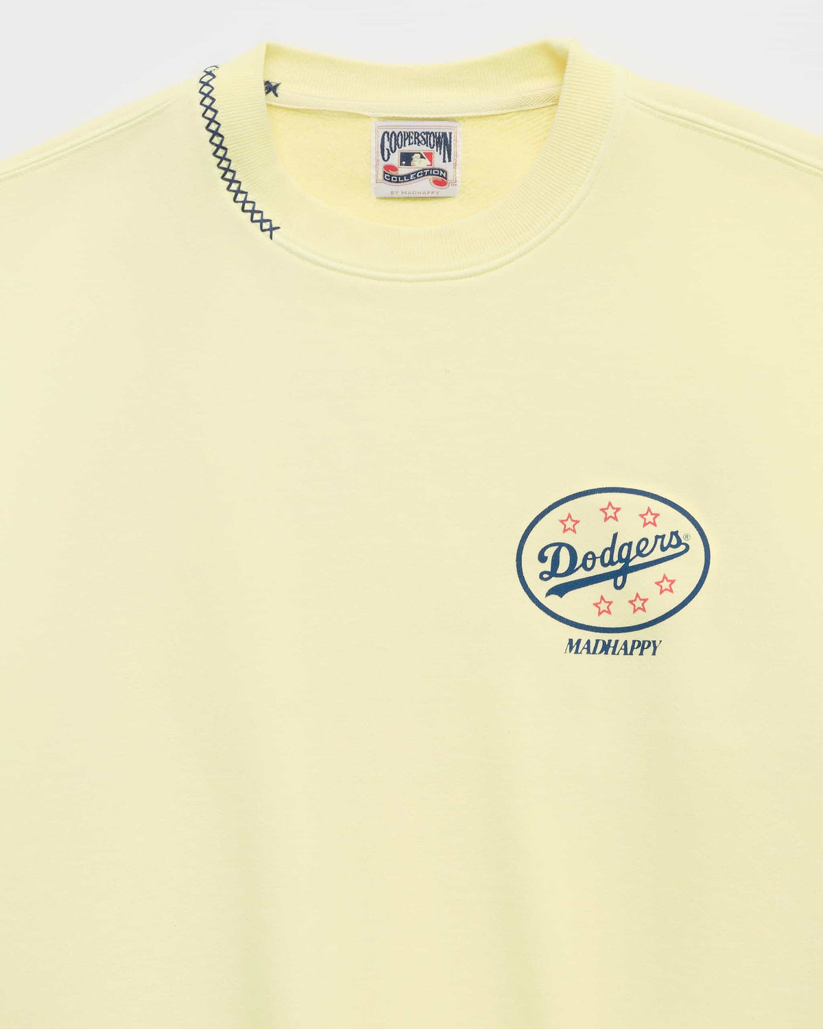 Dodgers Oval Fleece Crewneck - Image 2
