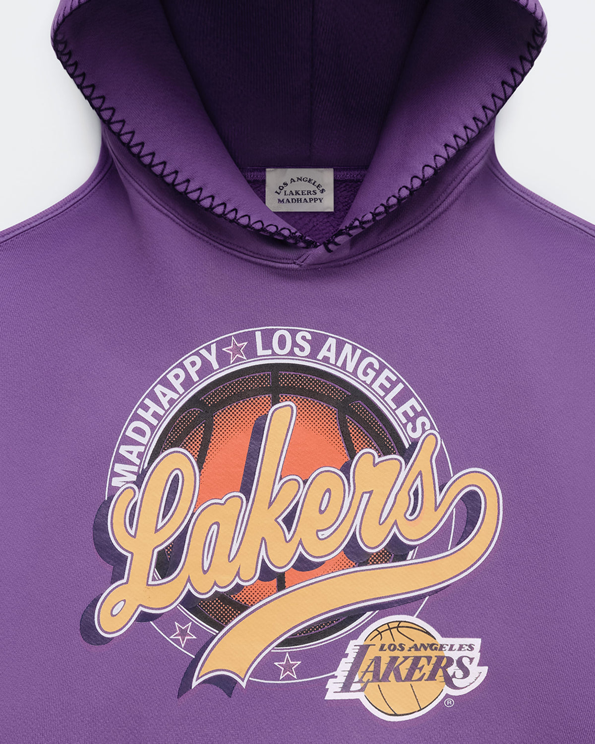 Lakers Basketball Fleece Hoodie - Image 2