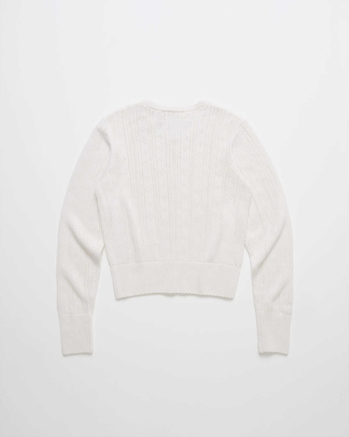 Pointelle Knit Cardigan - Image 4