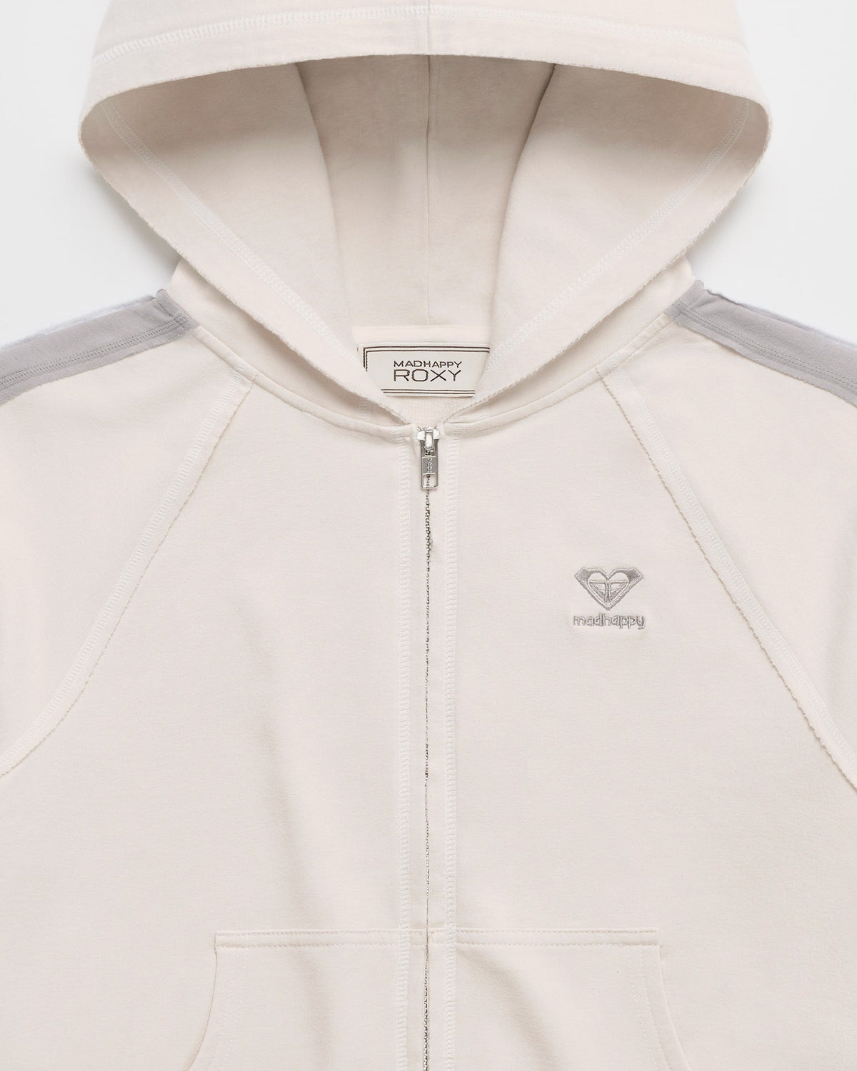 Roxy Shrunken Zip Up - Image 2