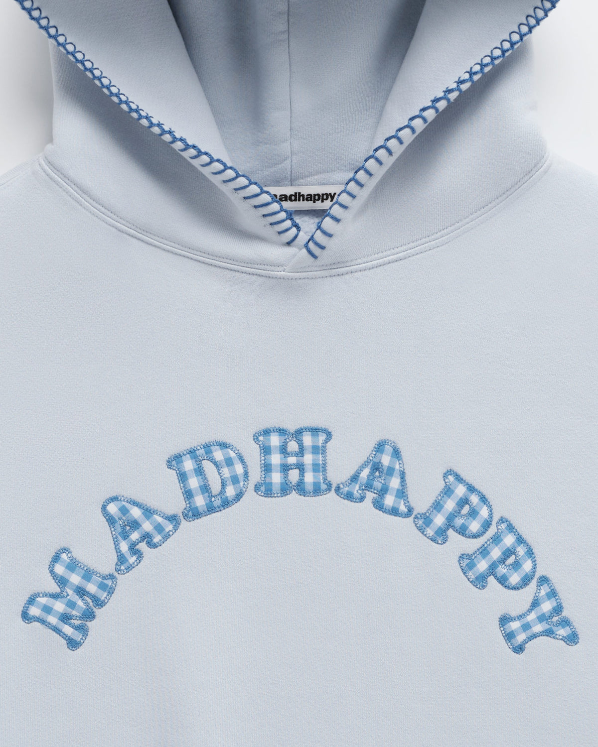 Gingham Cooper Fleece Hoodie - Image 3